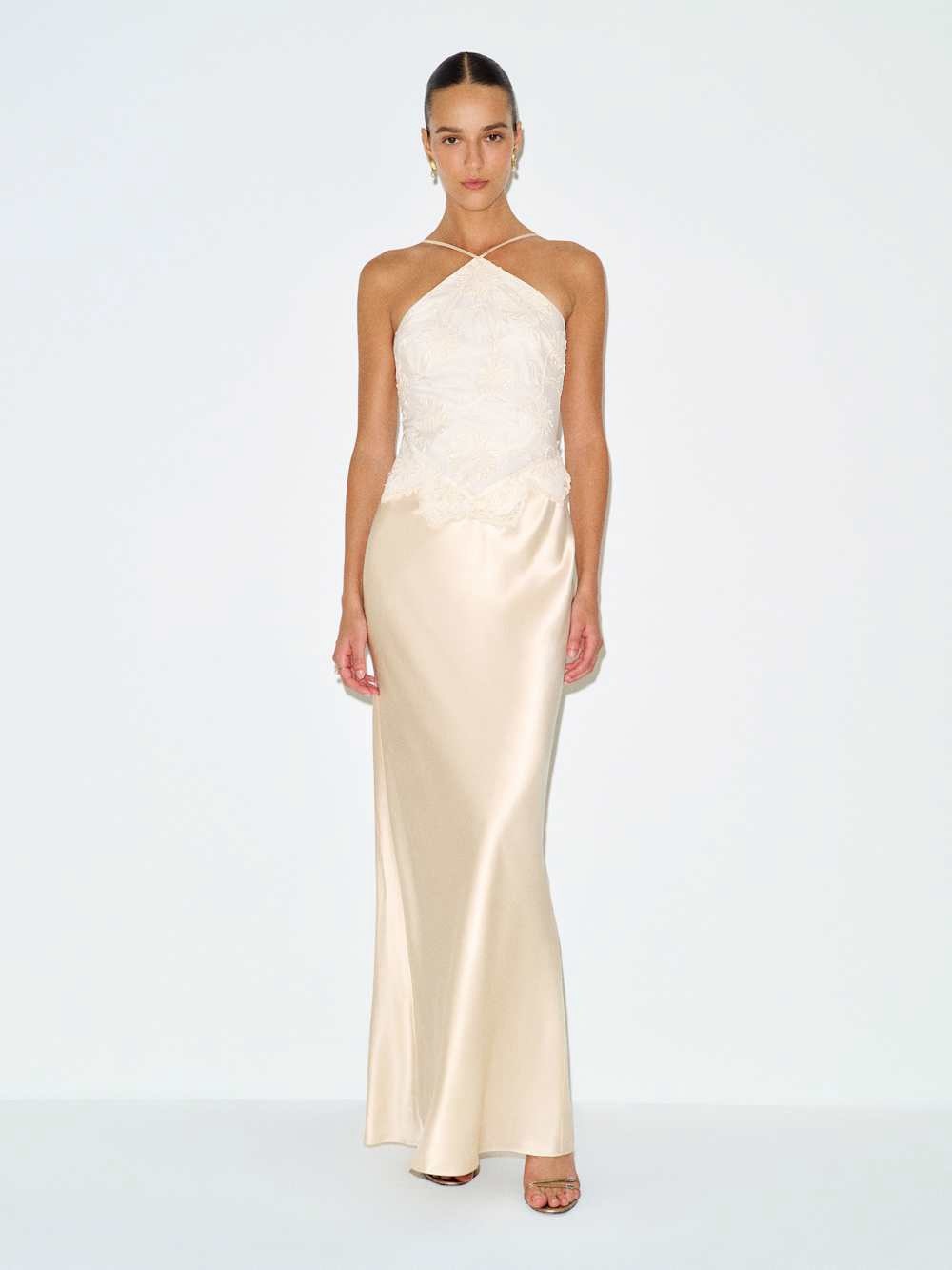 Reformation Jillian Silk Dress